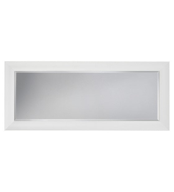 SPACE MIRROR LARGE RECTANGLE WHITE